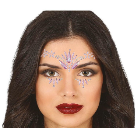 NAKLEJKI KRYSZTAŁKI RÓŻOWE