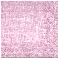 SERWETKI PAPIEROWE PŁÓTNO RÓŻOWE 33CM 20SZT.