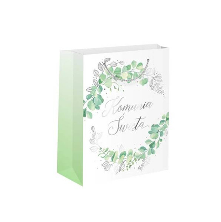 TORBA NA PREZENT KOMUNIA ŚWIĘTA 26x32 CM