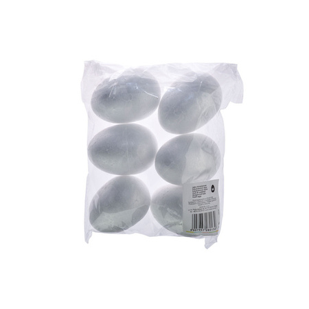 JAJKA STYROPIANOWE 7 CM 6 SZT.