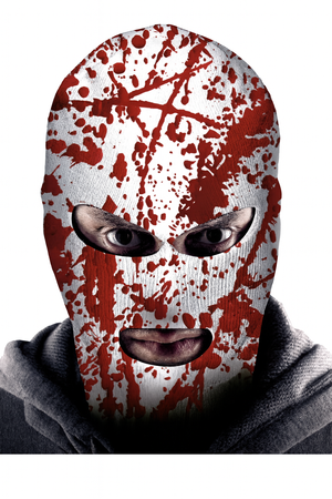 KOMINIARKA BIAŁA Z PLAMAMI KRWI HALLOWEEN