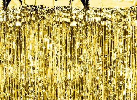 KURTYNA ZŁOTY 100 X 200 CM 