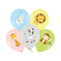 ZESTAW BALONÓW ZWIERZĄTKA 30 CM 5 SZT.