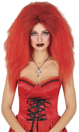 PERUKA CZERWONA GRZYWA