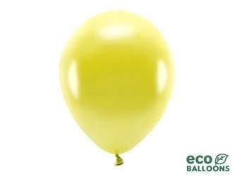 BALONY ECO 30 CM ŻÓŁTY 100 SZT.