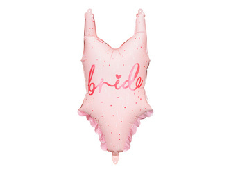 BALON FOLIOWY STRÓJ KĄPIELOWY BRIDE 46X76