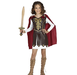 STRÓJ DZIEWCZĘCY MAŁA GLADIATORKA