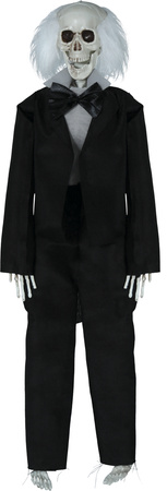 DEKORACJA WISZĄCA SZKIELET W GARNITURZE 40 CM