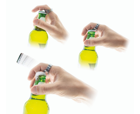 Otwieracz do butelek Pierścionek 2 szt.