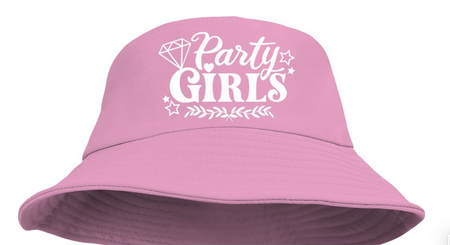 KAPELUSZ RÓŻOWY "PARTY GIRLS"