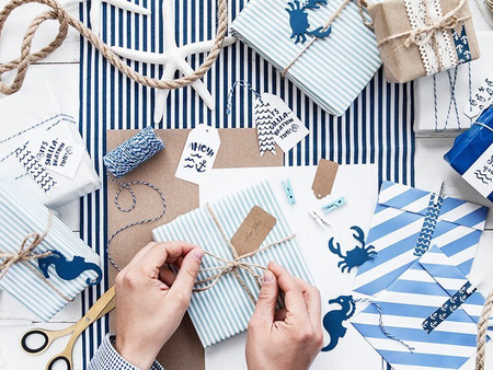 Zawieszki do prezentów Ahoy (1 karton / 40 op.)