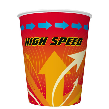 KUBECZKI PAPIEROWE WYŚCIGI 250 ML