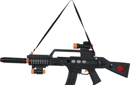 KARABIN MASZYNOWY Z DŹWIĘKIEM I ŚWIATŁEM 70 CM