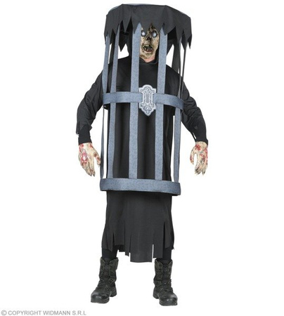 STRÓJ MĘŻCZYZNA W KLATCE