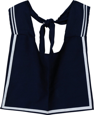 CZAPKA MARYNARSKA I GRANATOWA CHUSTA