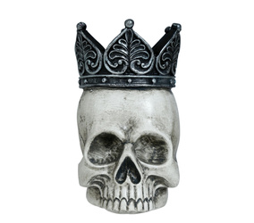 CZASZKA W KORONIE 14 CM