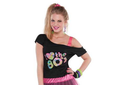 KOSZULKA LATA 80 DISCO