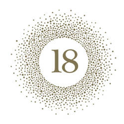 SERWETKI PAPIEROWE 18 URODZINY 33X33 CM