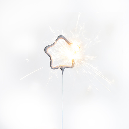 ZIMNY OGIEŃ GWIAZDKA 1 SZT 17 CM