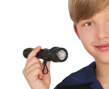 CZARNA LATARKA 17 CM