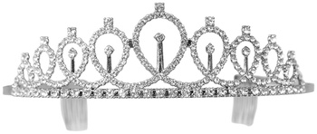 SREBRNA TIARA KSIĘŻNICZKI