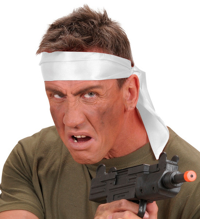 APASZKA BIAŁA SATYNA