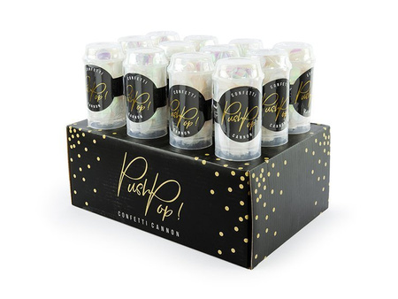 PUSH UP KONFETTI OPALIZUJĄCY