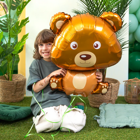 BALON FOLIOWY NIEDŹWIADEK 61X81 CM LEŚNI PRZYJACIELE