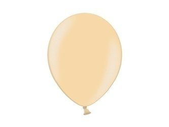 BALONY LATEKSOWE 23 CM BRZOSKWINIOWE METALIK 100 SZT