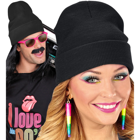 CZAPKA NARCIARZA DISCO CZARNA