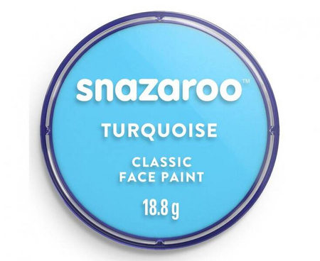 Farba do twarzy 18ml Turkusowa Snazaroo makijaż make-up charakteryzacja