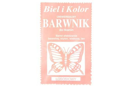 BARWNIK DO TKANIN ŁOSOSIOWY 1 szt.