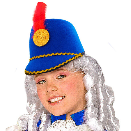 CZAPKA MAŻORETKI NIEBIESKA