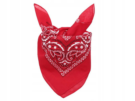 BANDANA KOWBOJA CZERWONA