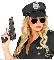 CZAPKA POLICYJNA CZARNA UNISEX