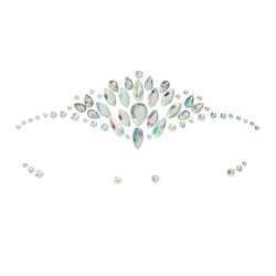 NAKLEJKI SAMOPRZYLEPNE NA TWARZ DIAMENTY