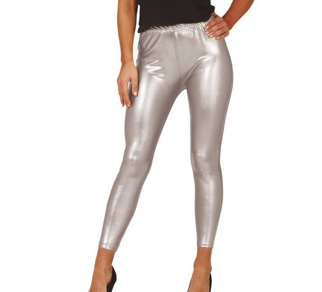 SILVER METALLIC LEGGINS 51,44 zł Mix Party