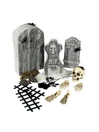 24 częściowy zestaw Cmentarz, halloween 