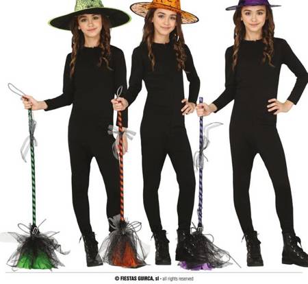 ASSORTED WITCHES' BROOMS 95 CMS.