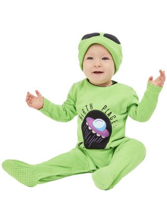 Alien Baby Costume, Green