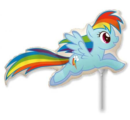 BALON FOLIOWY 14 CALI LICENCJA MY LITTLE PONY RAINBOW DASH