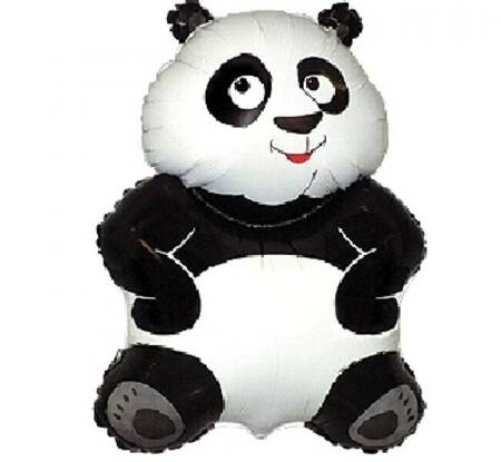 BALON FOLIOWY 33 X 23 CM MIŚ PANDA