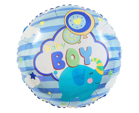 BALON FOLIOWY BABY BOY 45 CM