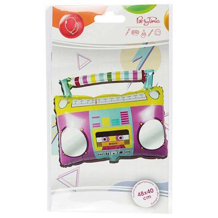 BALON FOLIOWY BOOMBOX 48 CM