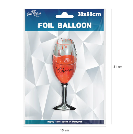 BALON FOLIOWY CHEERS HALLOWEEN 98X38 CM