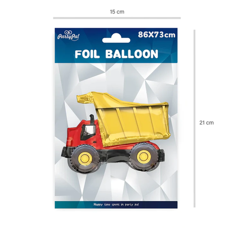 BALON FOLIOWY CIĘŻARÓWKA 86CM X 73CM