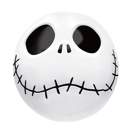 BALON FOLIOWY CZASZKA HALLOWEEN 45 CM