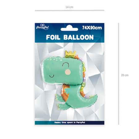 BALON FOLIOWY DINOZAUR