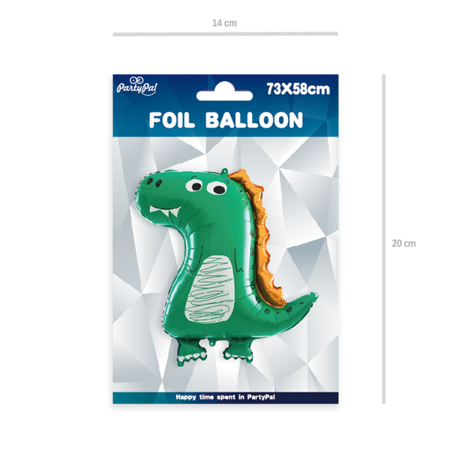 BALON FOLIOWY DINOZAUR