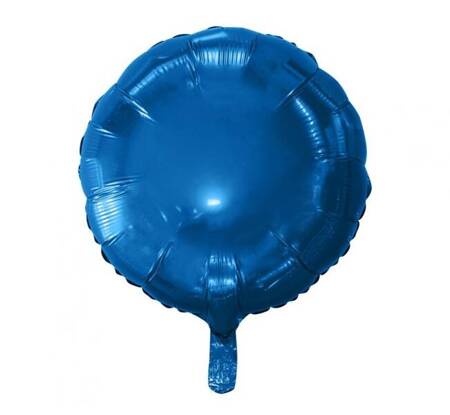 BALON FOLIOWY GRANATOWY 46 CM